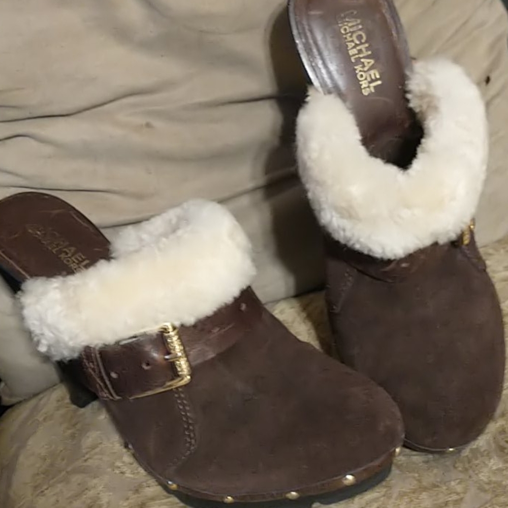 Michael kors ladies clogs size 8